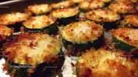 Crispy Baked Zucchini Slices with Golden Breadcrumb Coating