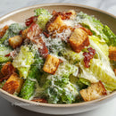 Fresh Caesar Salad with Crispy Croutons and Bacon Bits