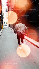 Red City Lights 25 JPG Files digital asset preview