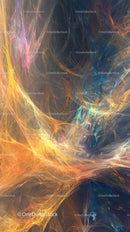 Abstract Colorful Fractal Patterns with Dynamic Energy Streams