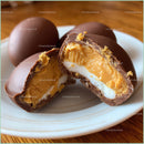 Delicious Chocolate Truffles with Creamy Caramel Filling