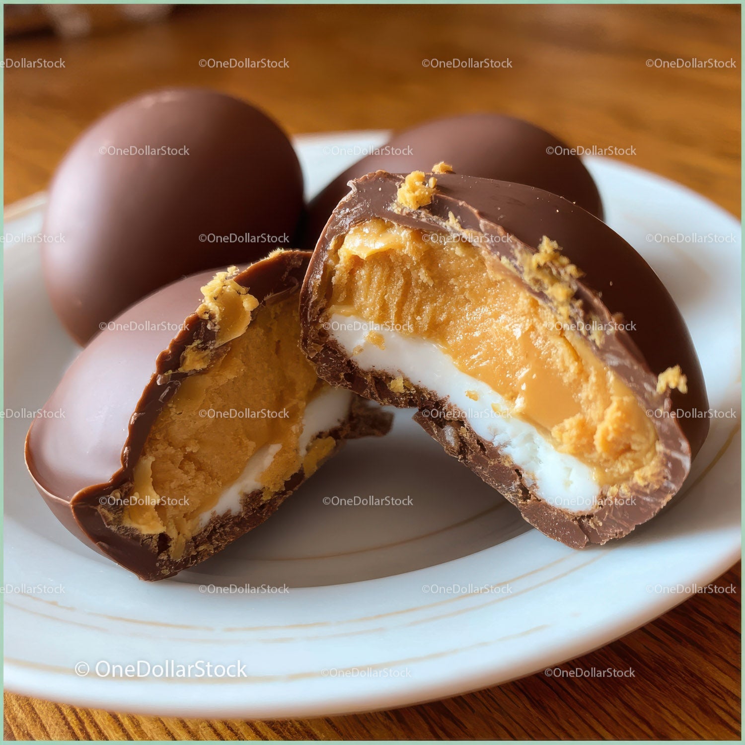 Delicious Chocolate Truffles with Creamy Caramel Filling