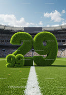 Grass Covered 2.9 Percentage on Soccer Field