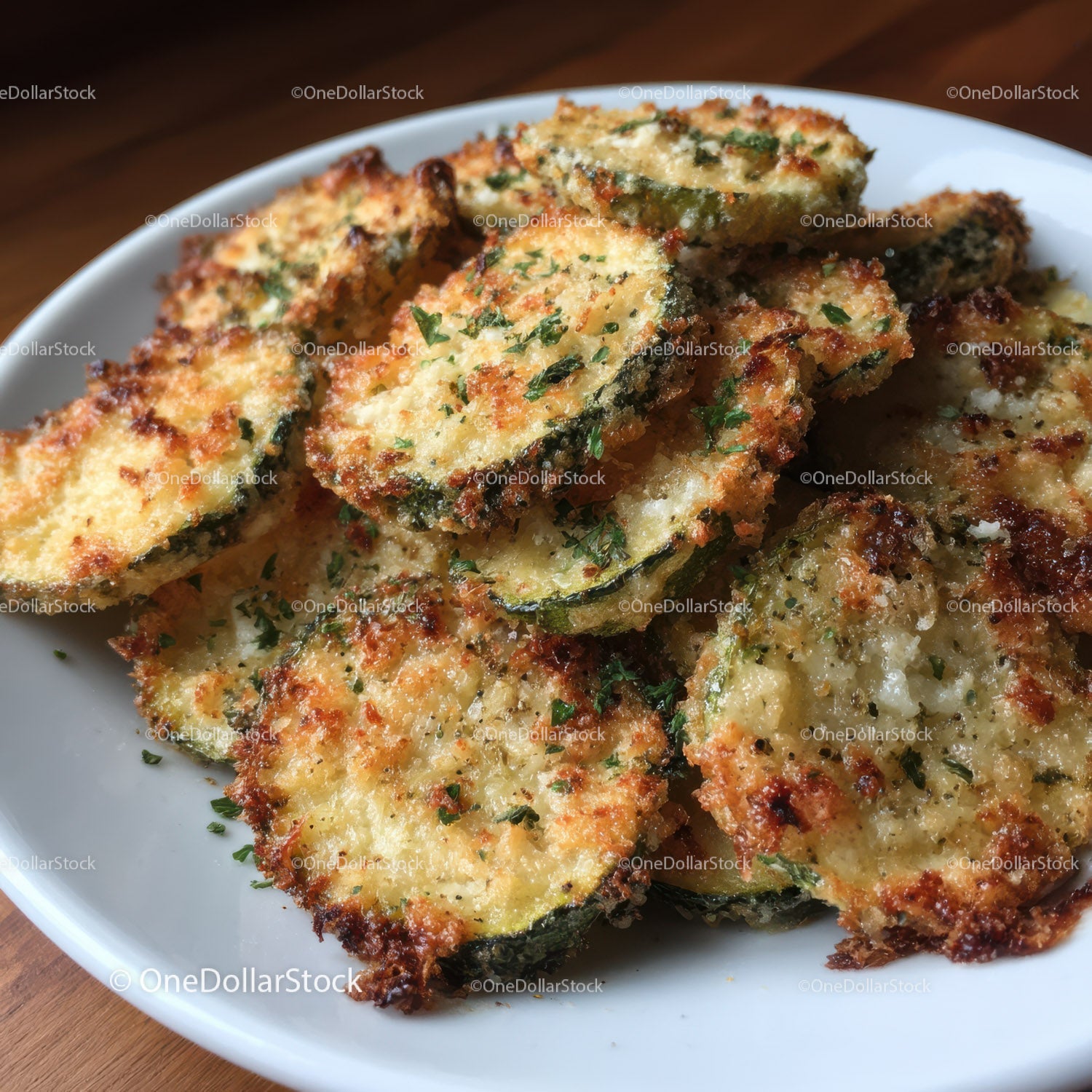 Crispy Baked Zucchini Fries with Herbs and Golden Coating