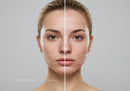 Young Woman with Flawless Skin Showcasing Facial Beauty and Skincare