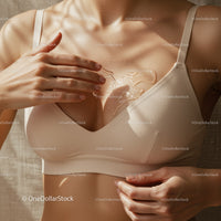 Close-Up of Woman Applying Body Oil for Skin Hydration and Glow
