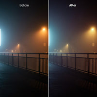 color grading preview with Movie Set LUT Pack
