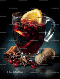 Delicious Mulled Wine with Spices and Citrus Ingredients