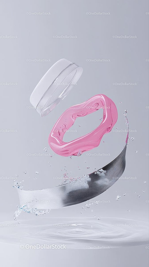 Clear Contact Lens Case with Protective Cover for Daily Use