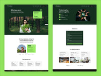 EcoMission Framer template responsive layout preview