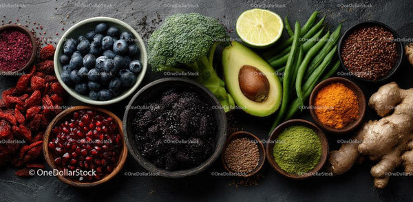 Świeże Organiczne Warzywa i Superfoods na Zdrowe Odżywianie