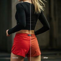 Before and after Sporty Lightroom preset edit