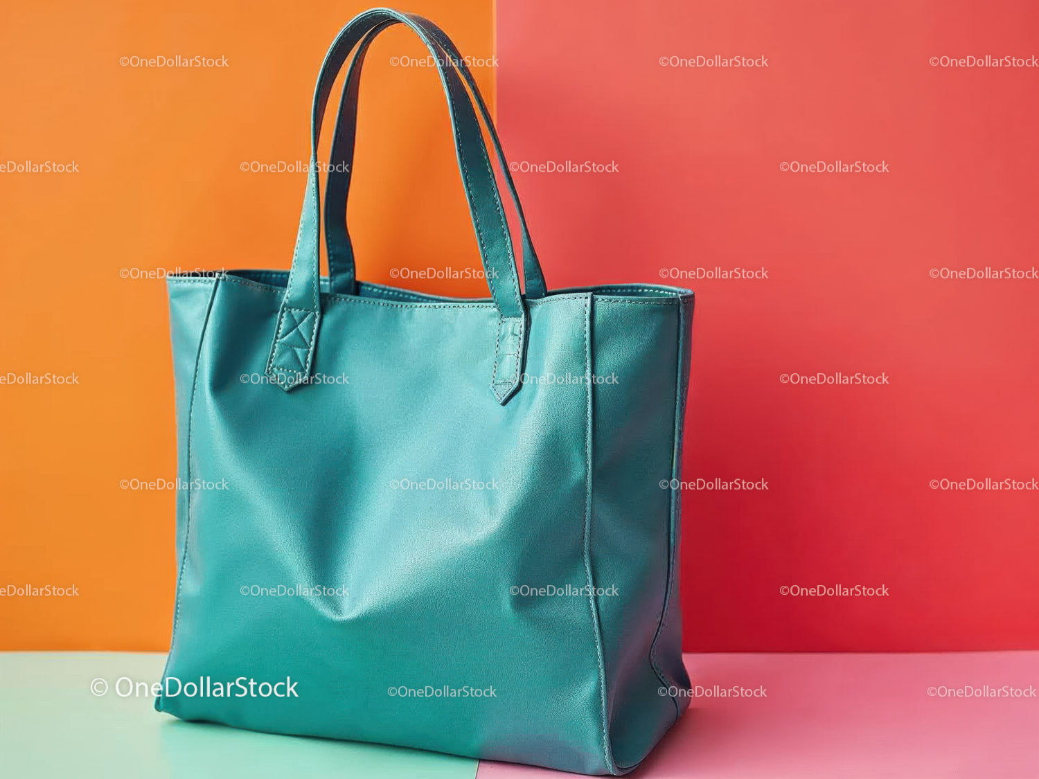Elegancka, niebieska, skórzana torba typu tote o nowoczesnym wzornictwie dla kobiet (10 zdjęć)