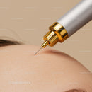 Close Up of Microdermabrasion Device in Use on Facial Skin
