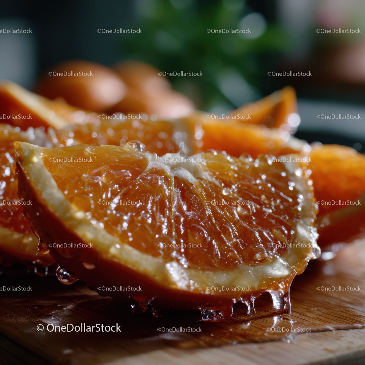 Fresh Juicy Orange Slices for Healthy Snack and Refreshing Treat