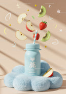 Fresh Kids Smoothie with Apple Strawberry and Kiwi