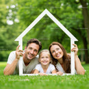 Happy Family Enjoying Quality Time Together at Home in Nature