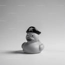 Cute Rubber Duck with Pirate Hat for Kids Room Decor