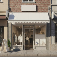 Minimalist Fashion Boutique with Modern Window Display