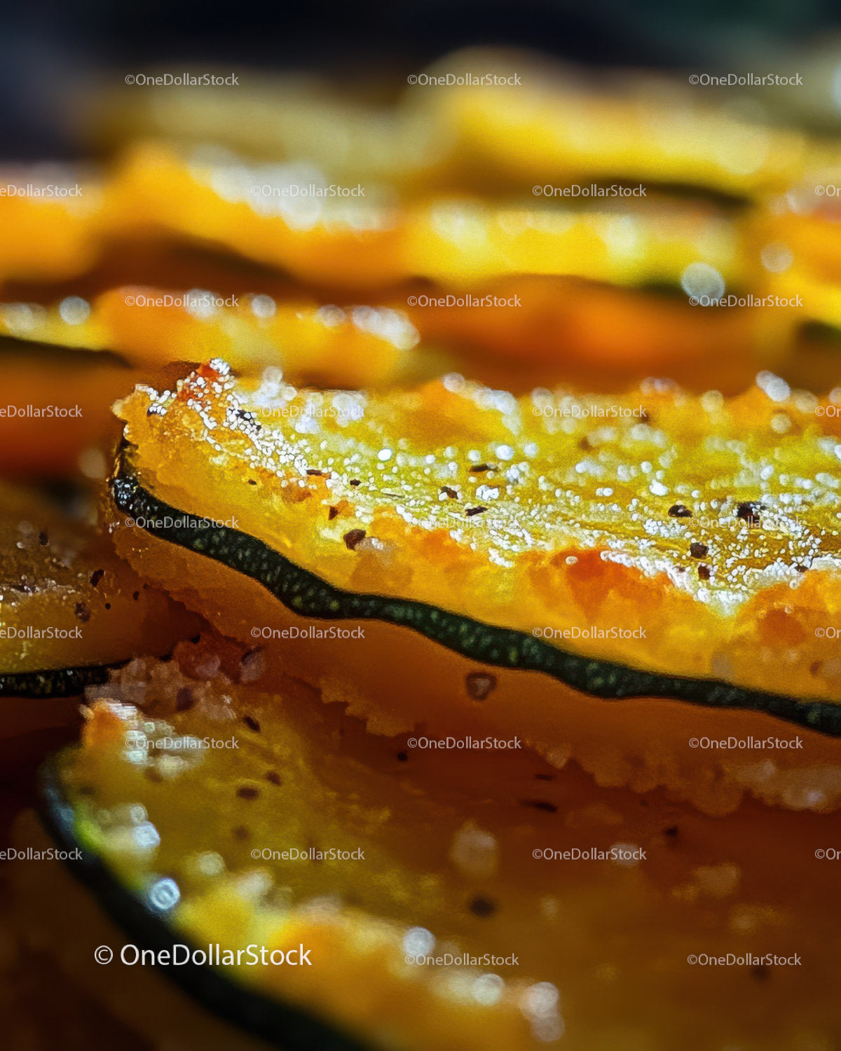 Close-up of Pumpkin with Seeds and Vibrant Orange and Yellow Tones