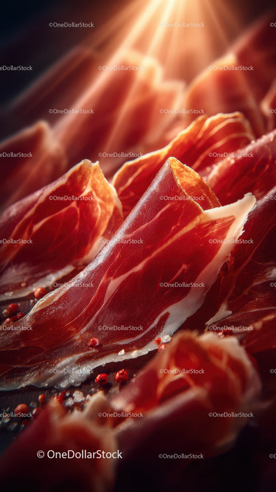 Szynka prosciutto w plasterkach premium dla smakoszy kulinarnych
