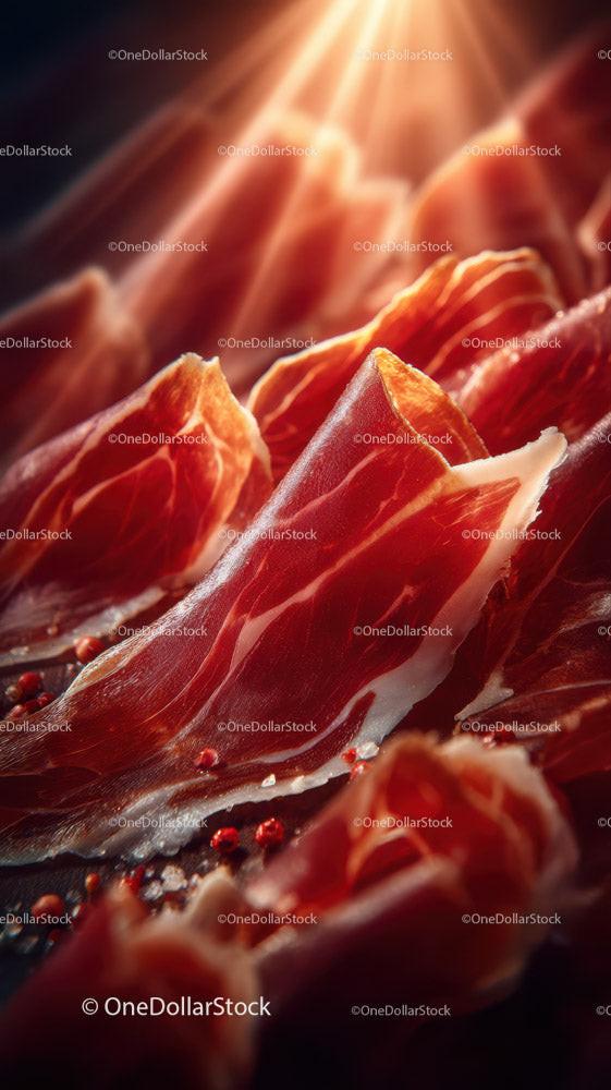 Premium Sliced Prosciutto Ham for Gourmet Culinary Delights