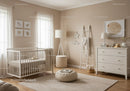 Bright and Cozy Nursery Room with Minimalist Decor and Soft Lighting
