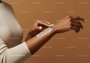 Close-up of Hands Applying Lotion for Glowing Skin