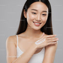 Young Woman Applying Skincare Moisturizer For Radiant Skin