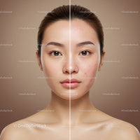 Clear Skin Transformation of Young Woman with Acne Treatment