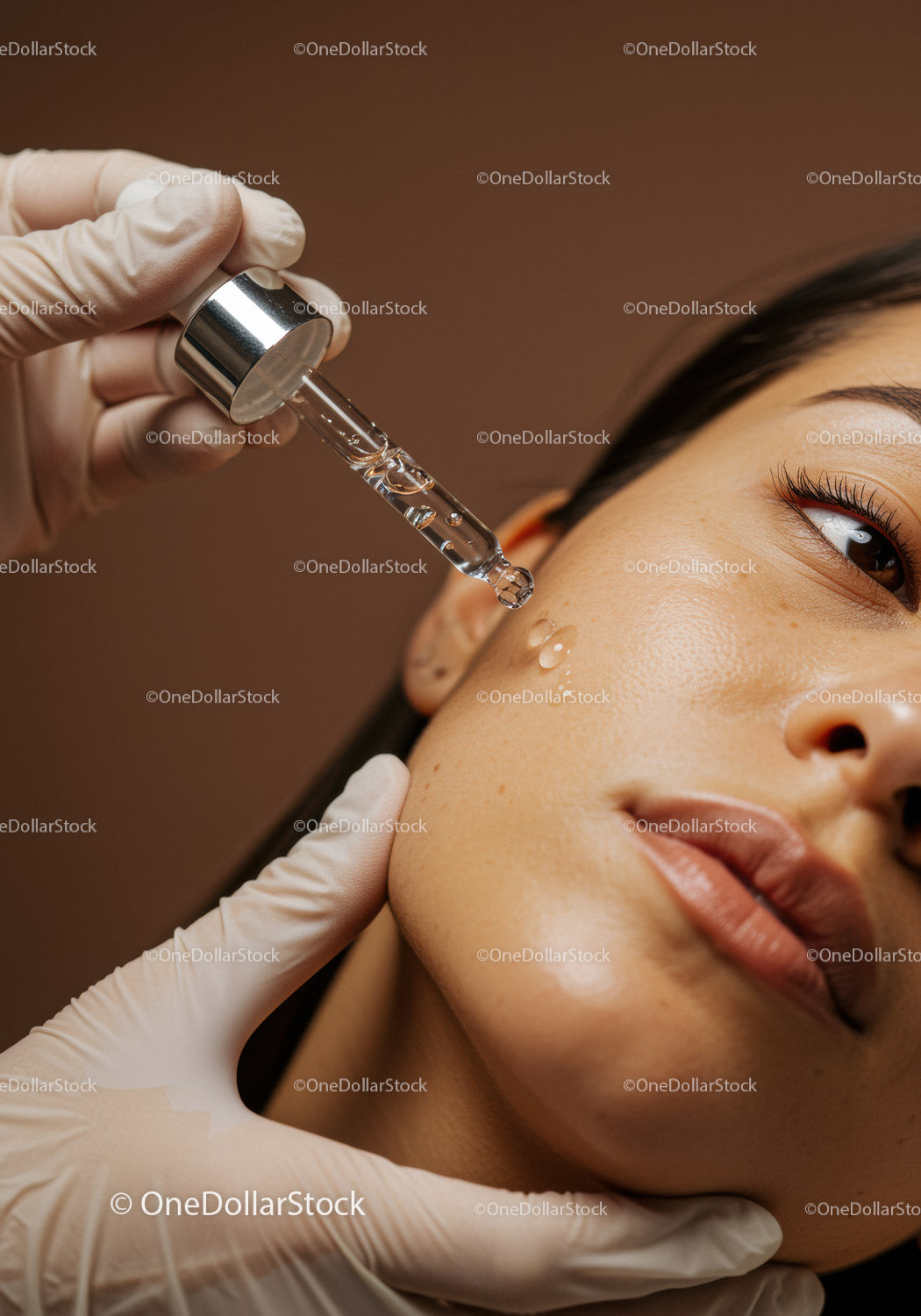 Cosmetic Serum Injection Treatment for Skin Rejuvenation