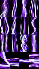 Purple Rays Photo Overlays preview 6