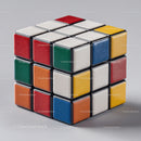 Colorful Rubik's Cube with White Background for Brain Teasers