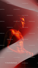 Crimson Blur 32 JPG Files digital asset preview