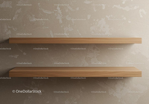 Minimalist Wooden Wall Shelves for Modern Interior Decoration