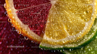 Colorful Citrus Slices with Juicy, Fresh and Vibrant Appeal