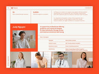 Flexora Framer template design preview