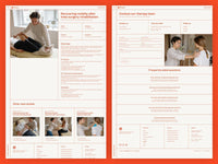 Flexora Framer template website sections preview