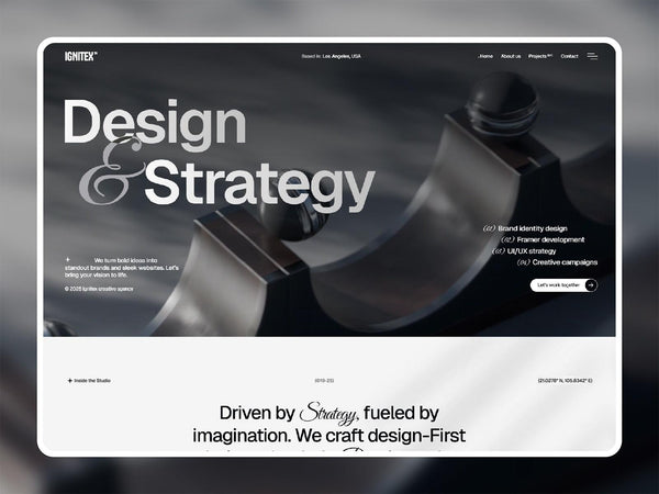 Ignitex — Digital Agency Framer Template