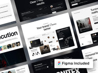 Ignitex Framer template responsive layout preview