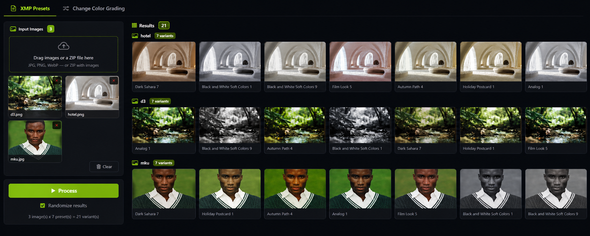 Image Presets Studio second screenshot