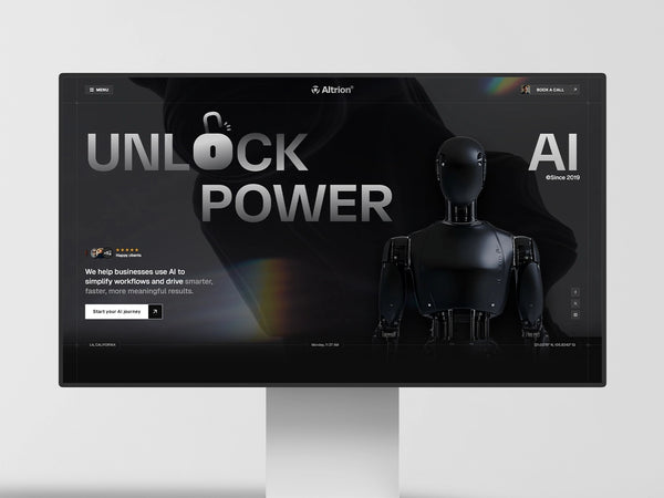Altrion — AI Consulting Agency Website Framer Template