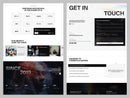 Altrion Framer template responsive layout preview