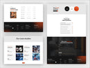 Manufact Framer template design preview