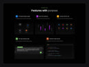 Maximux Framer template website sections preview