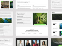 Mivora Framer template design preview