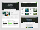 Mivora Framer template website sections preview