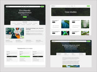 Mivora Framer template website sections preview