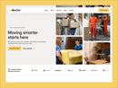 Movilo Framer template homepage preview