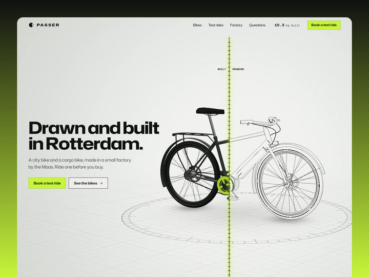 Passer – Website Template for AI Agents